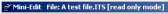 Current File
