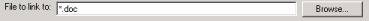 Target File (file to link to)