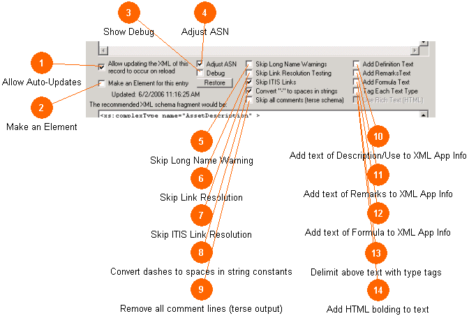 XML Editor Controls