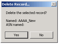 Delete Record...