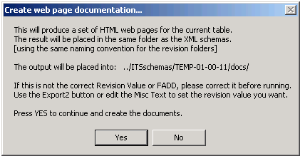 Create web page documentation...