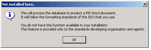 Not installed here..