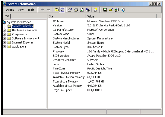 System Information