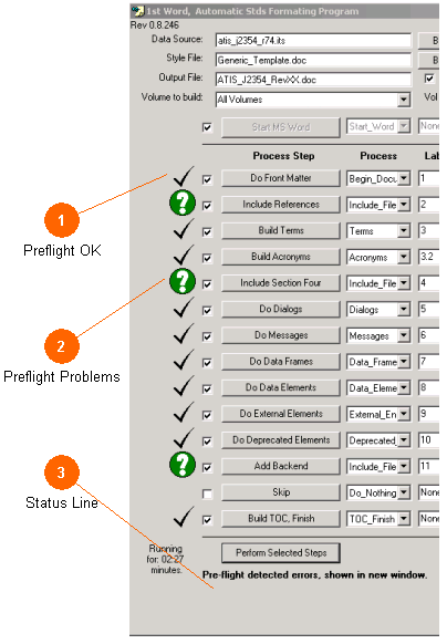 Preflight Errors